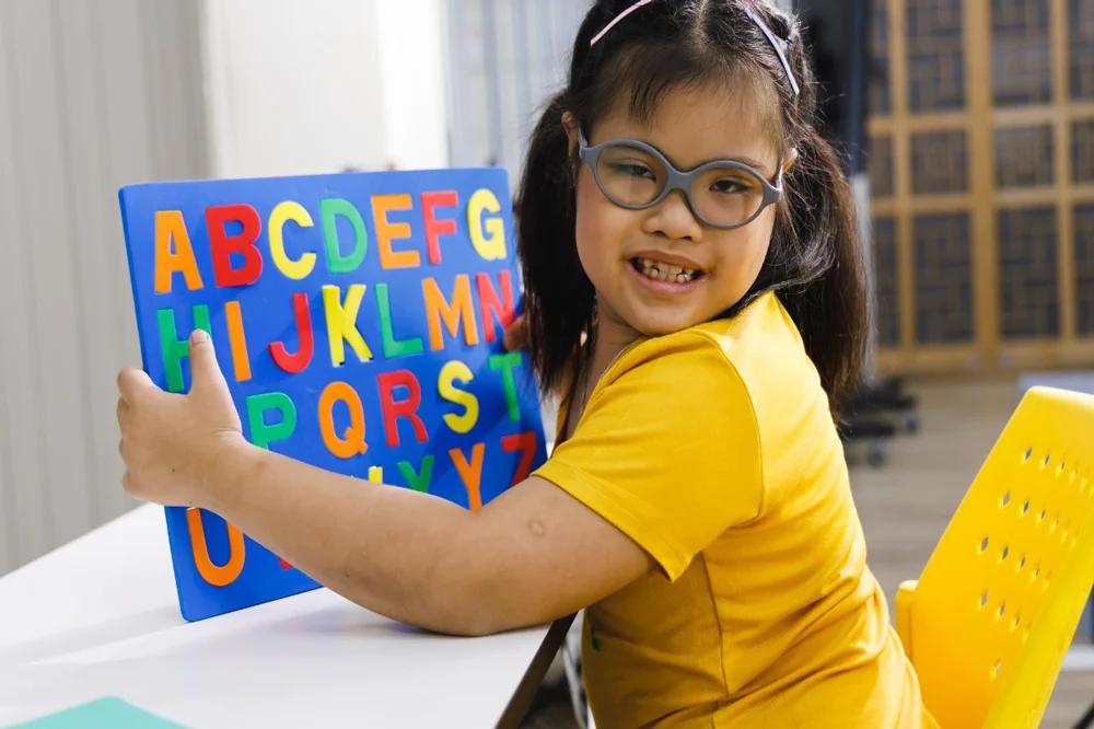 aprendizaje de la escritura en niños con sindrome de down